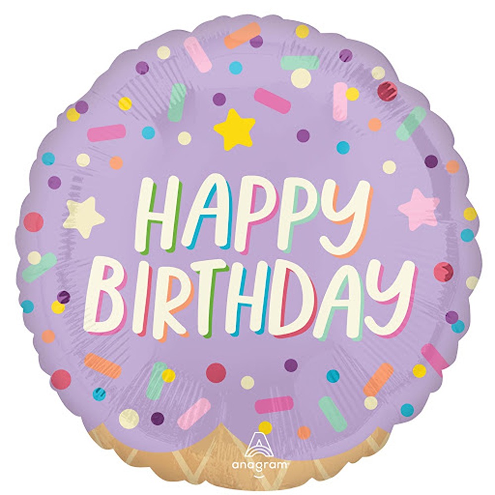 Anagram 18" S40 -Ice Cream Party Birthday Pkt- 4696001 *
