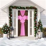 DECORATIVE DOOR BOW PINK - LP51929*