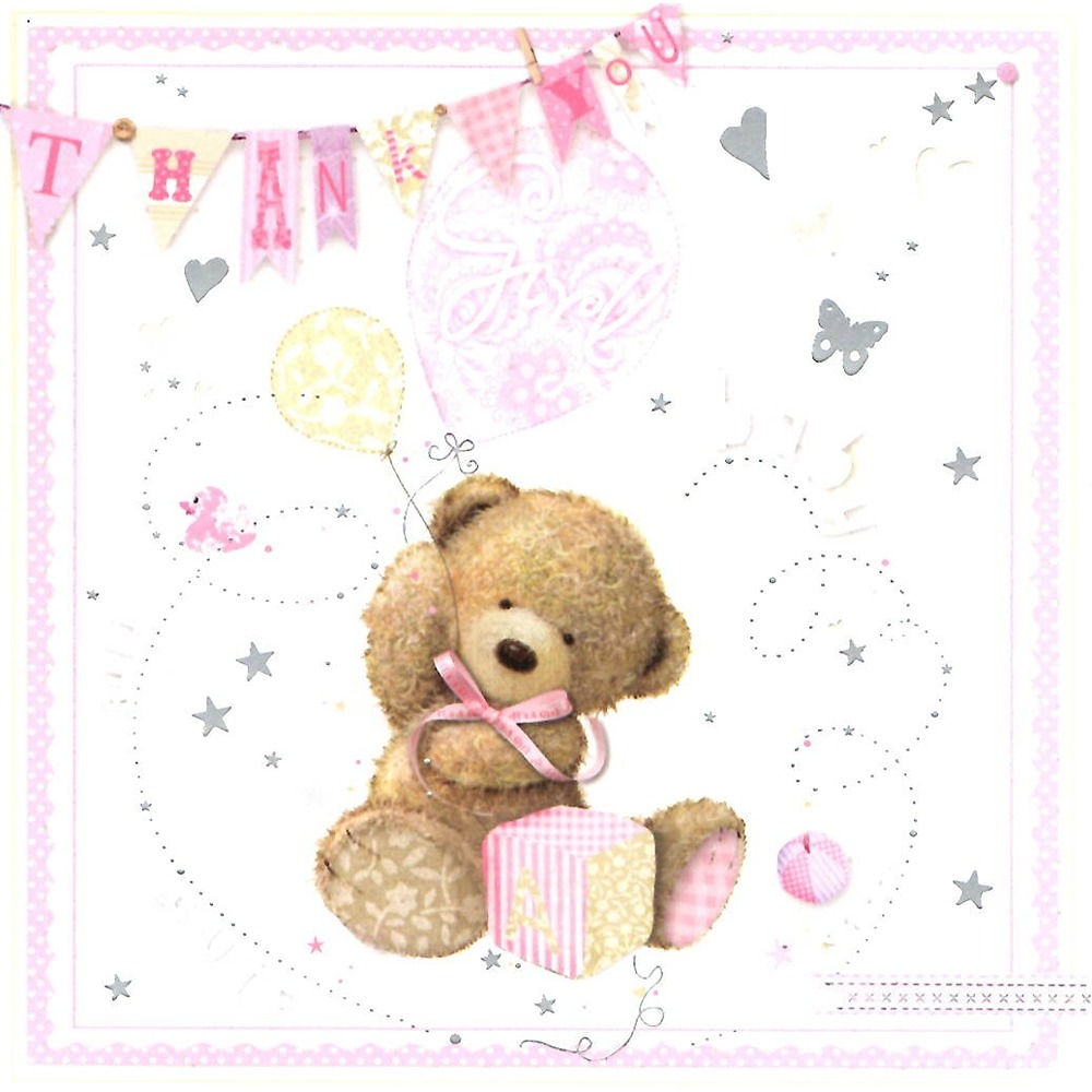 Thank You Gift Baby Girl – 6pk – DP272R – Simon Elvin