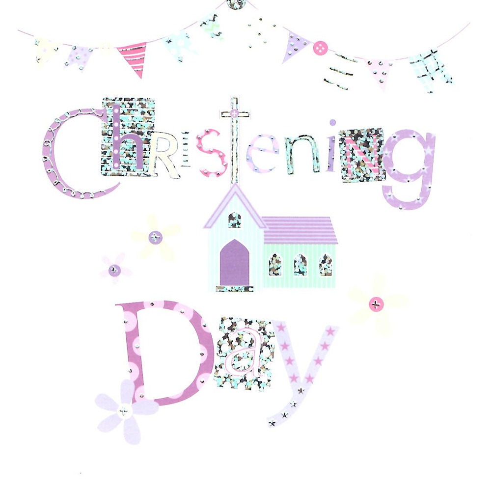 Invitation Cards Christening - 6pk - DP221T - Simon Elvin