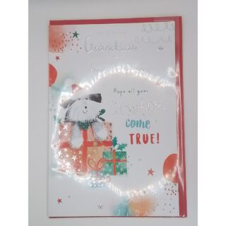 kingfisher - GRANDSON FIRST XMAS  -  XA049
