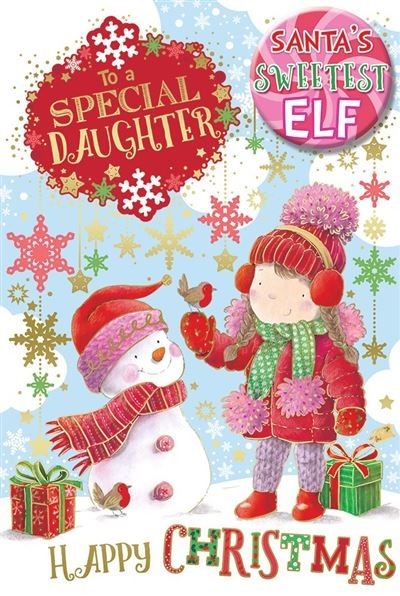 Daughter Snowman Juv - XCC7502C/01*