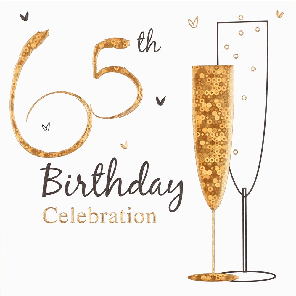 Simon Elvin – Invitation 65th Birthday – 6pk – DP285P