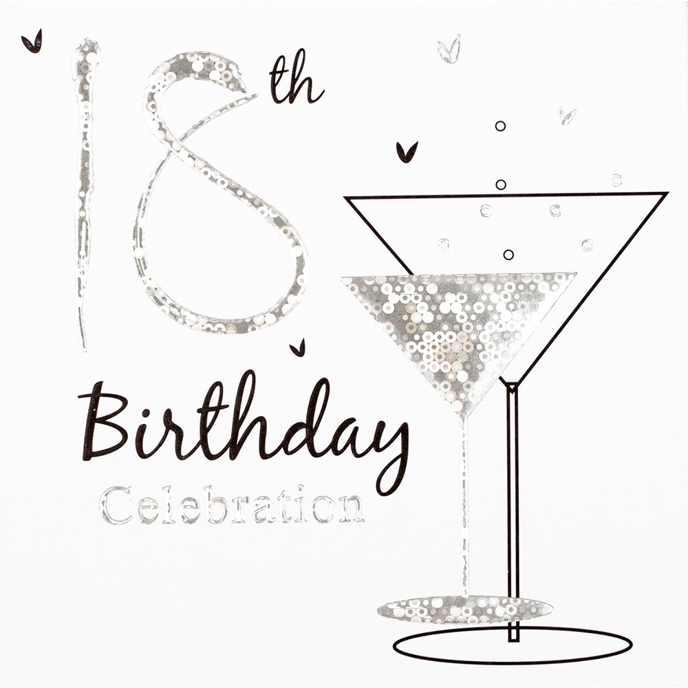 Simon Elvin – Invitation 18th Birthday – 6pk – DP279P
