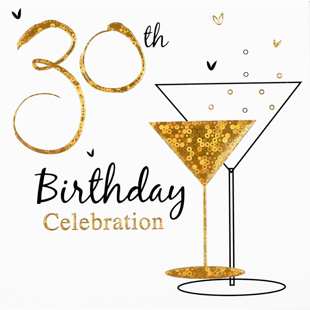 Simon Elvin – Invitation 30th Birthday – 6pk – DP281P