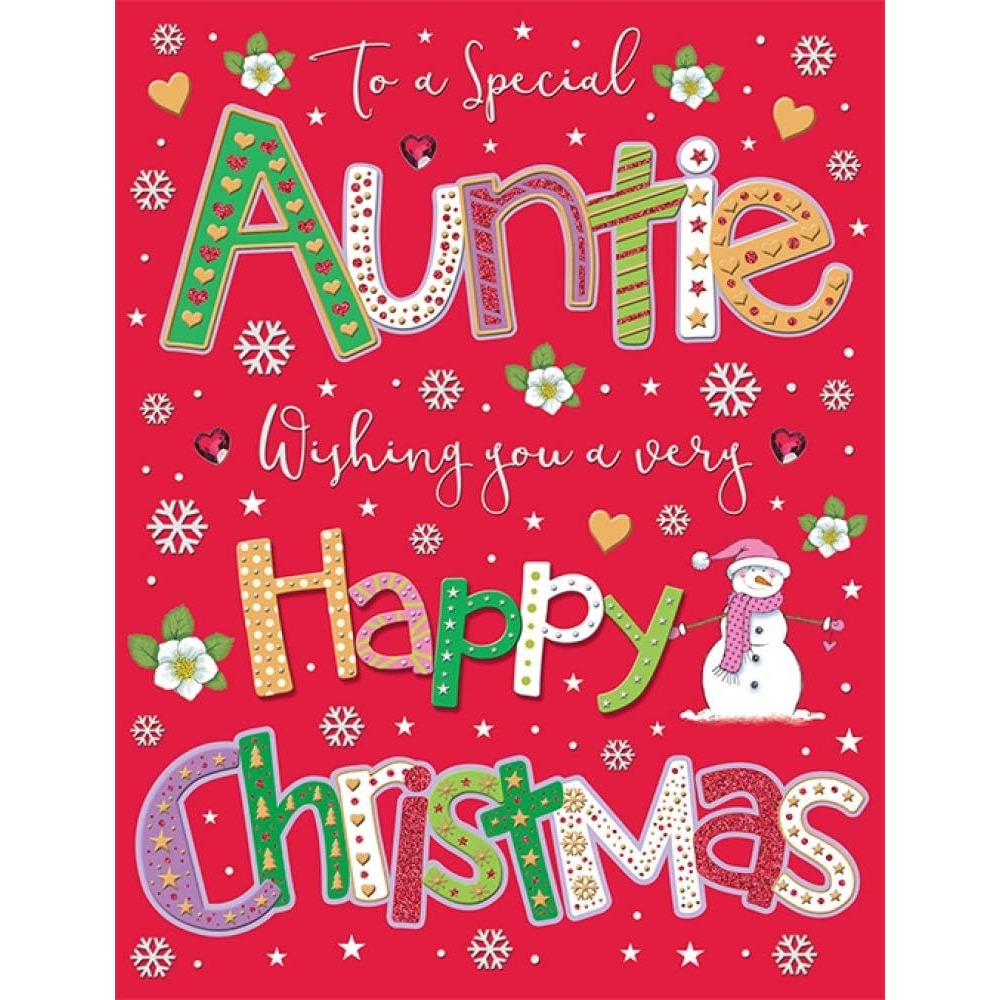 AUNTIE CHRISTMAS PIZZAZ - C85224