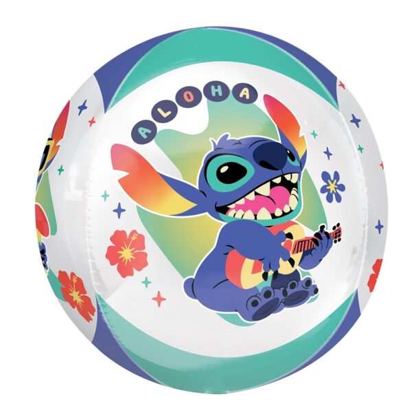 Anagram 15" G40 Lilo and Stitch Orbz Foil Balloon - 4705501