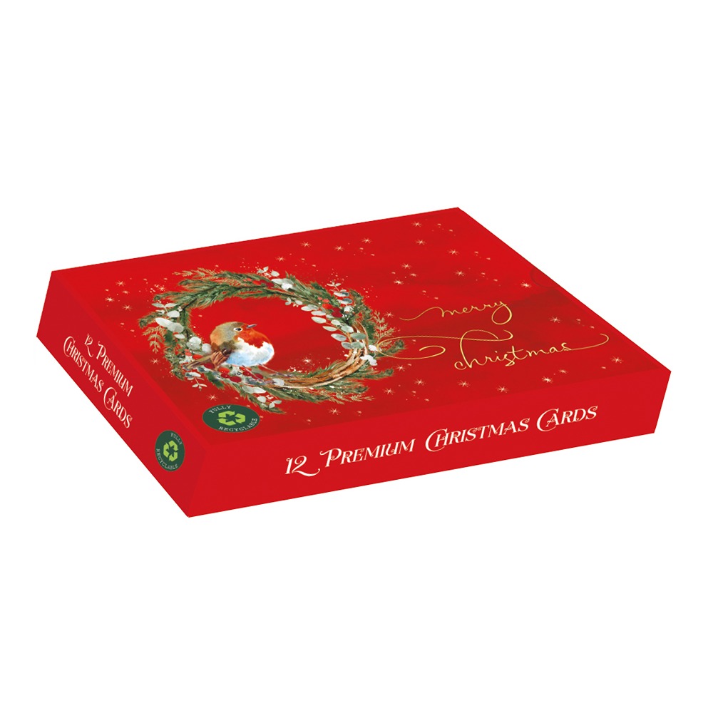 OUT The Blue 12in Premium Cards - Red Red Robin - PXB7011*