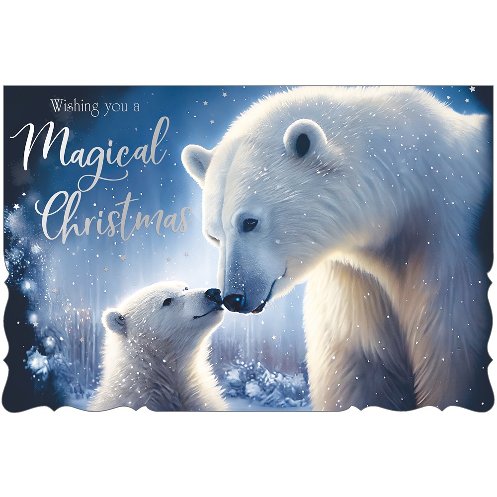Out Of The Blue - LANDSCAPE - 12in Premium Cards - Artic Bears - PXB7012 - Image 2
