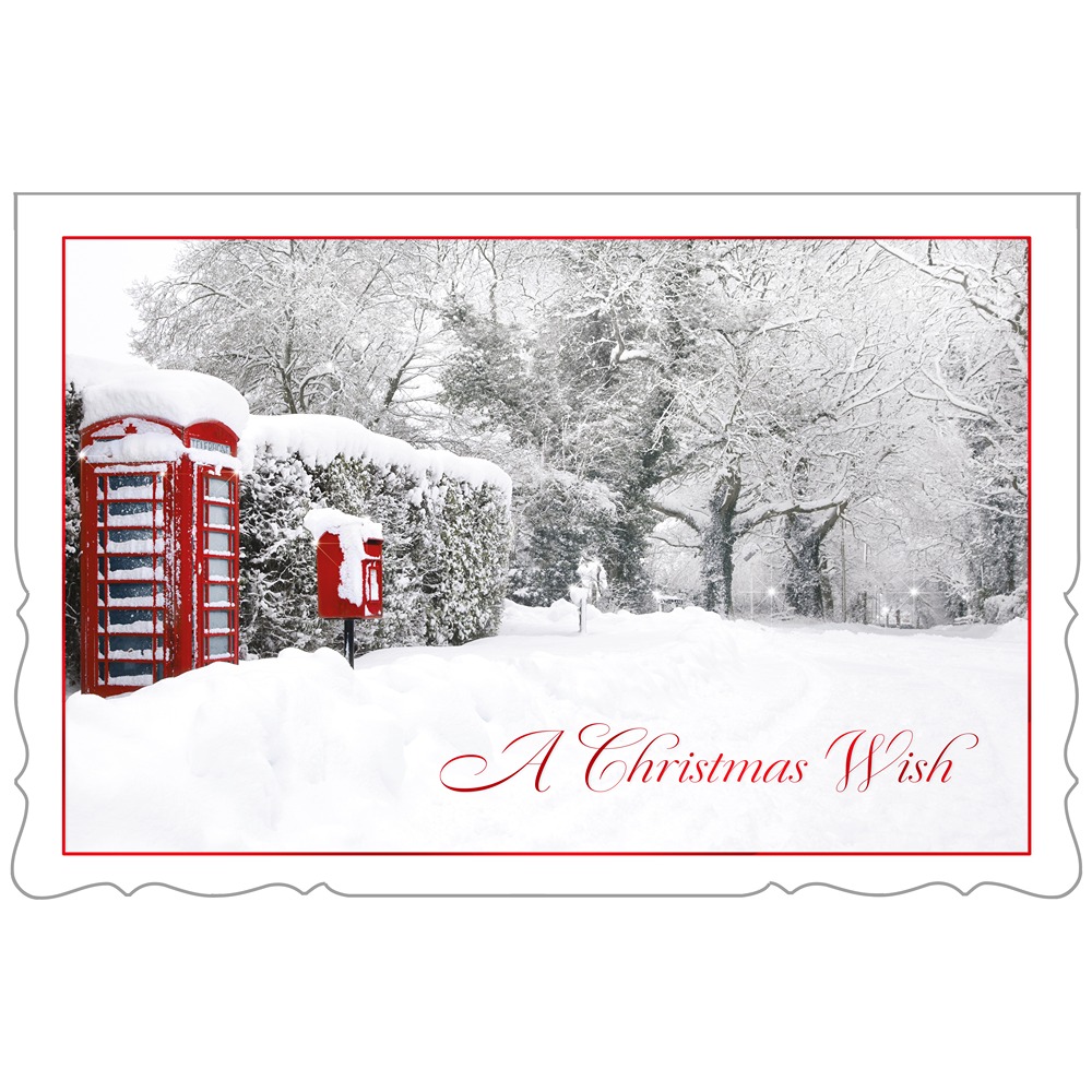 Out Of The Blue - LANDSCAPE - 12in Premium Cards - A White Christmas - PXB7013* - Image 2