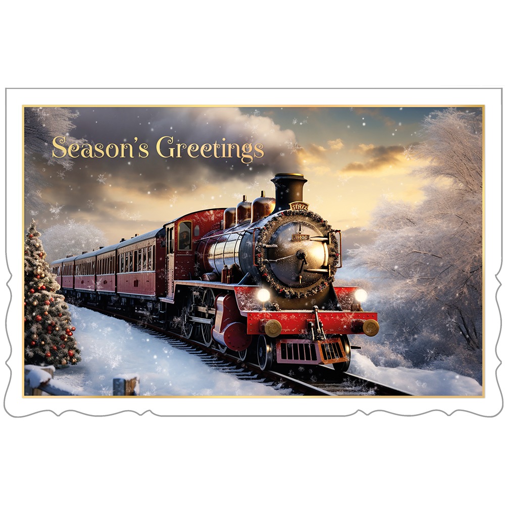 Out Of The Blue - LANDSCAPE - 12in Premium Cards - Winter Express - PXB7014 * - Image 2