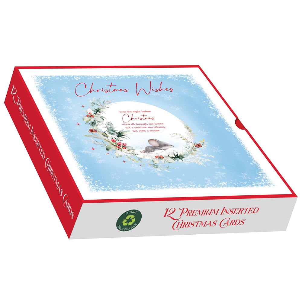 Out Of The Blue - SQUARE - 12in Premium Cards - The Night before Christmas - PXB7028