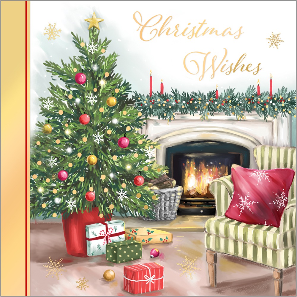 Out Of BLUE - SQ - 24in Luxury Cards - Festive Comfort - XB7003* - Image 3