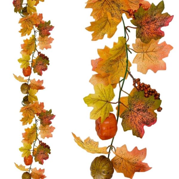 FALL PUMPKIN GARLAND - 150CM - 23454