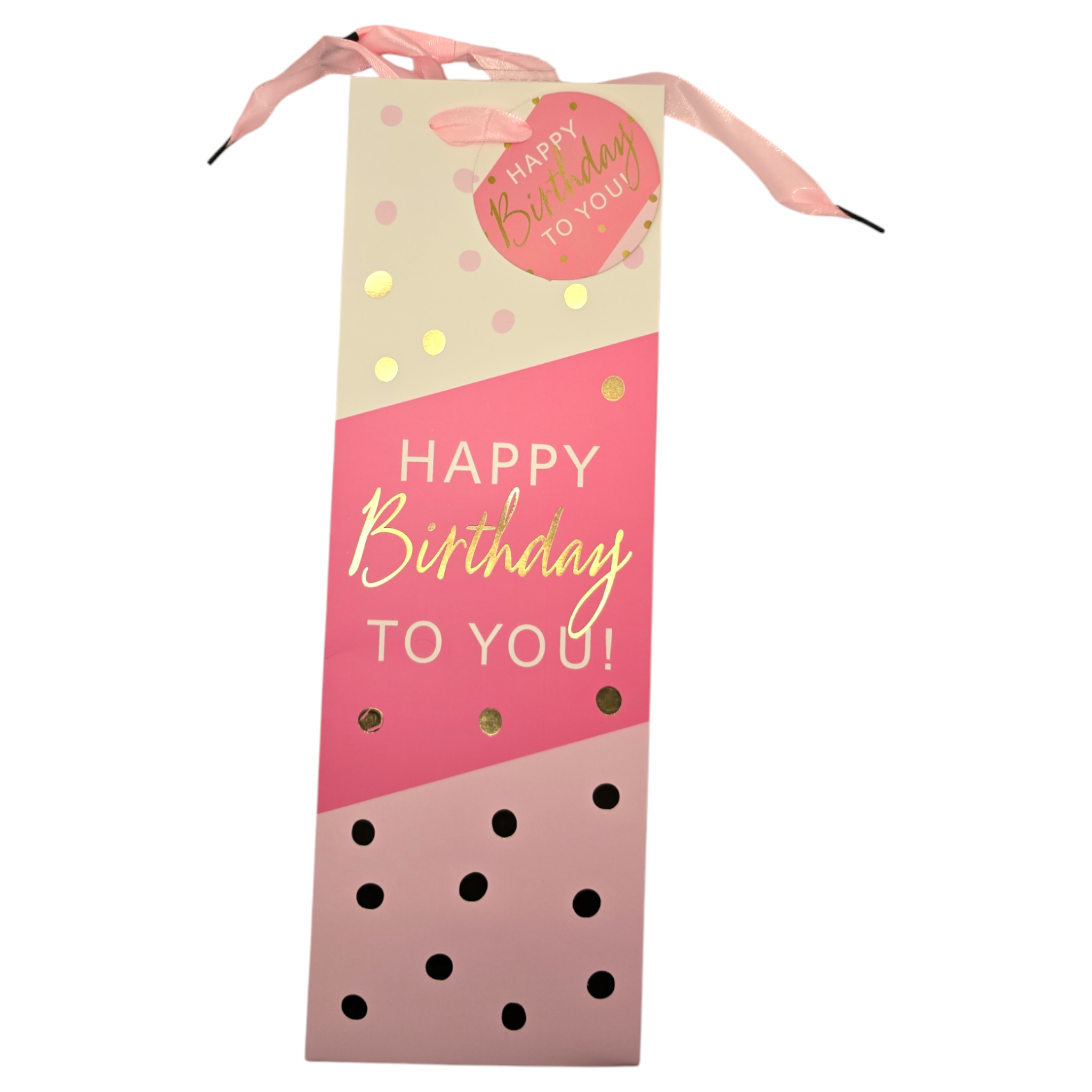 Happy Birthday To You Bottle Bag - TUEV-213B*