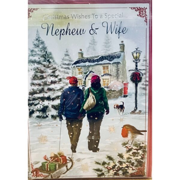 Heartstrings - Christmas Nephew&Wife - C50 - 12pk - Sxc50-1132