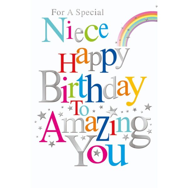 Simon Elvin - Amazing Niece Birthday - C50 - 6pk - 24153N
