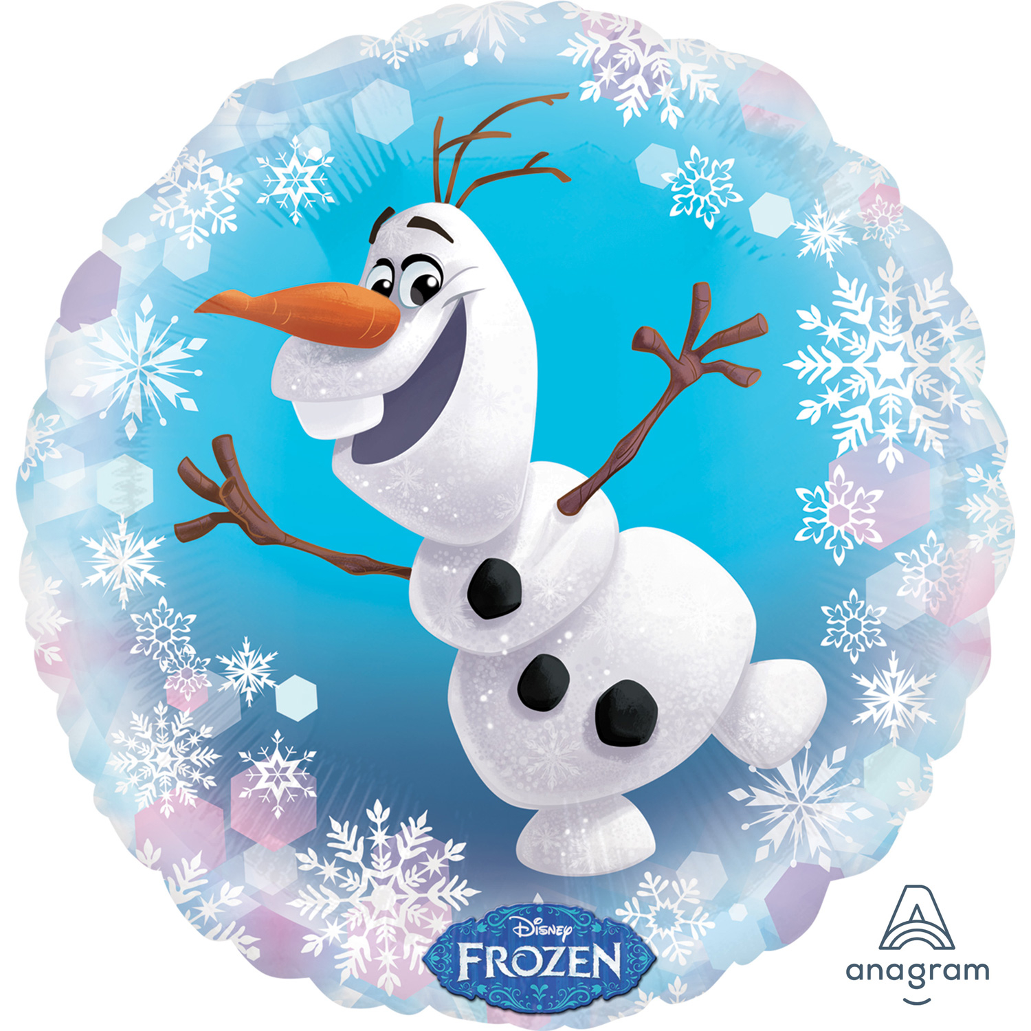 Anagram Frozen Olaf Standard Foil Balloons S60