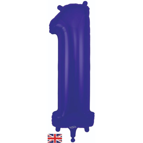 Oaktree 34" Number 1 Purple*