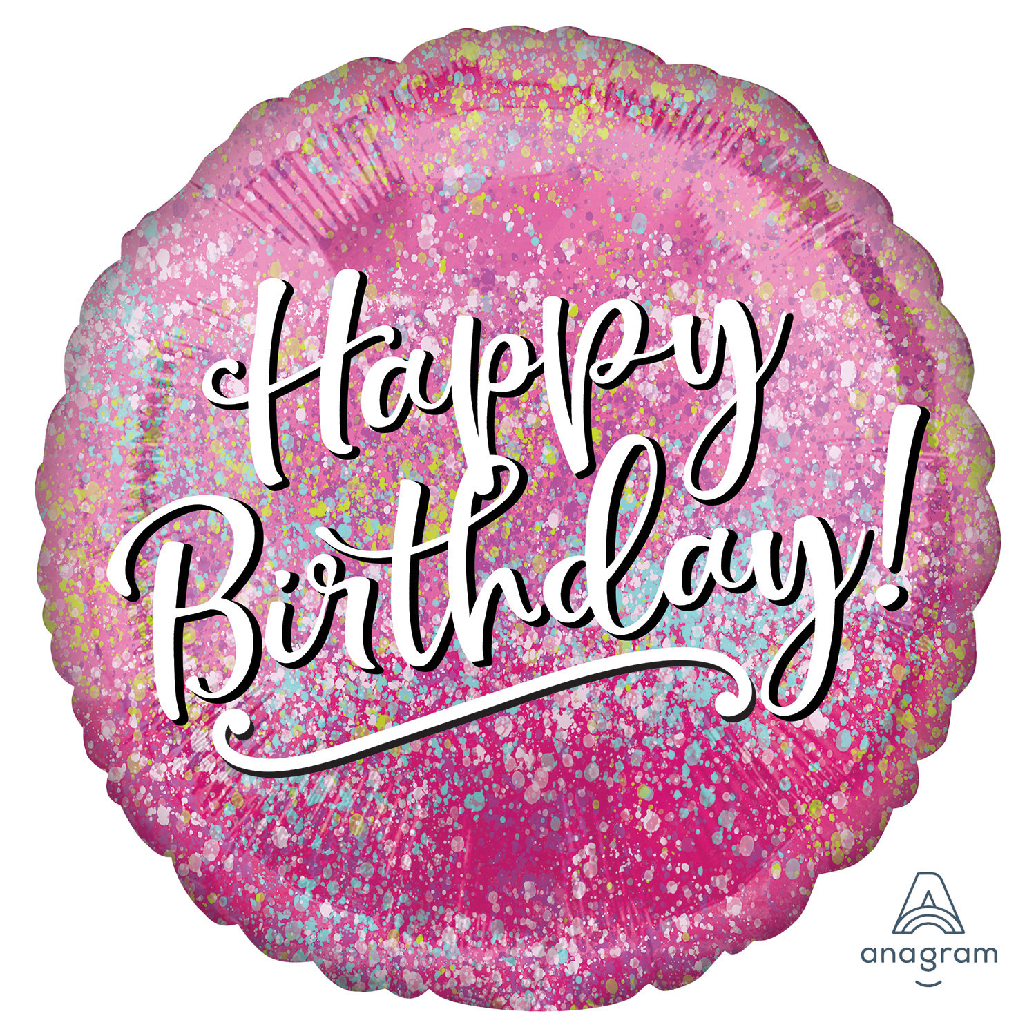 Anagram Birthday Pink & Fabulous Standard HX Foil Balloons S40 *