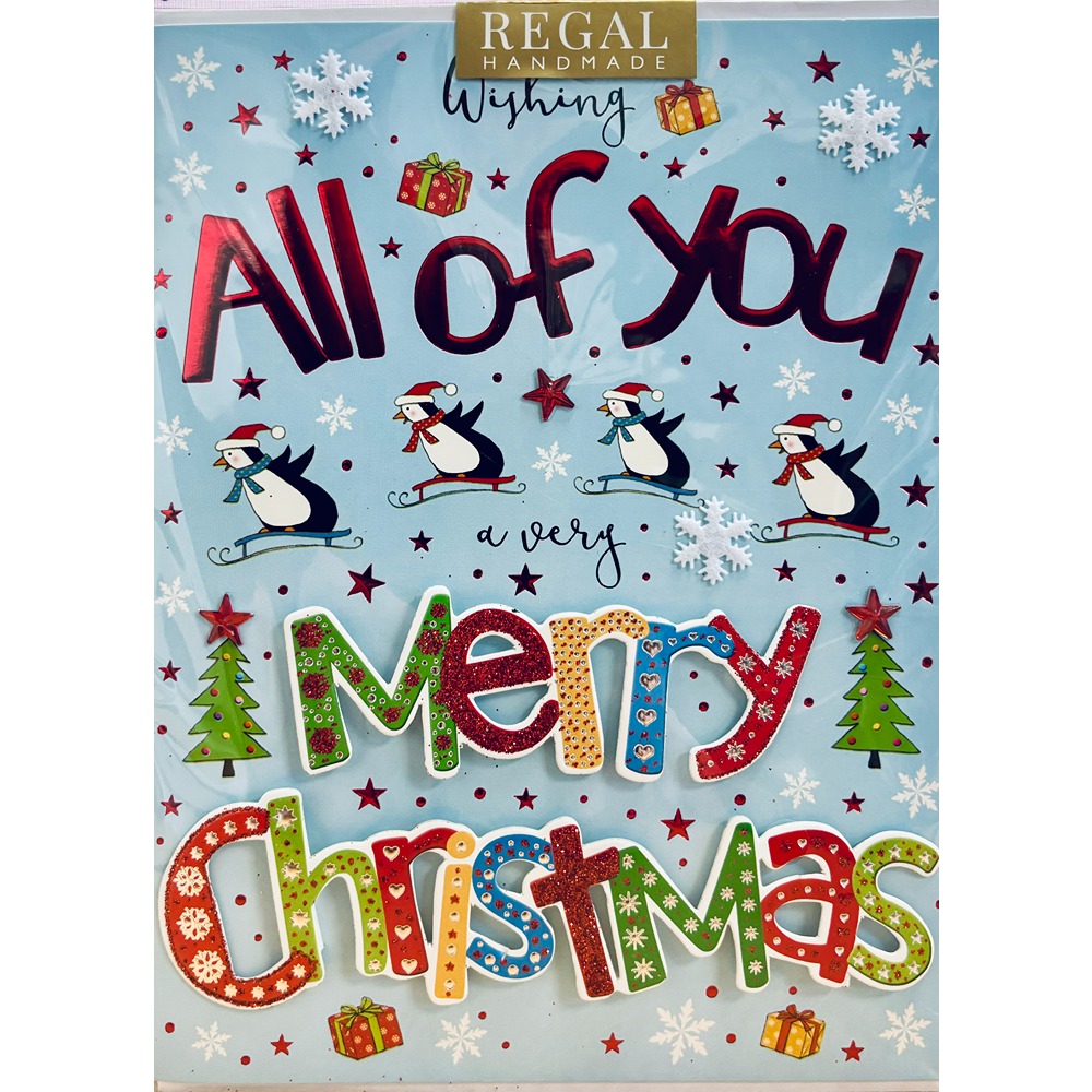 Regal - ALL OF YOU CHRISTMAS HAND MADE -C50/6pkt - C85348