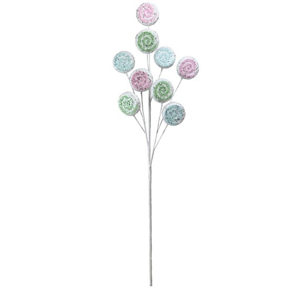 Davies Products - 68cm Large 9 Swirl Pastel Candy Stem - 59739