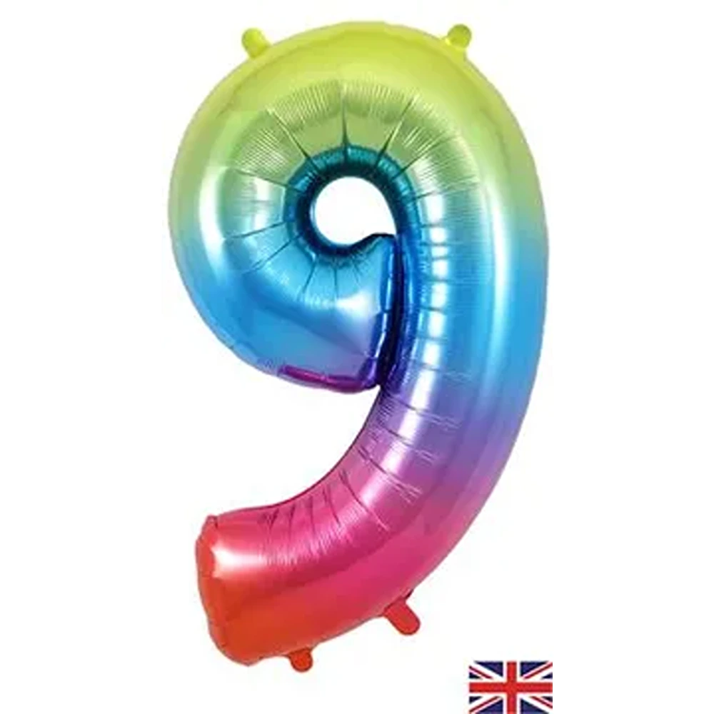 Oaktree 34" Number 9 Rainbow*