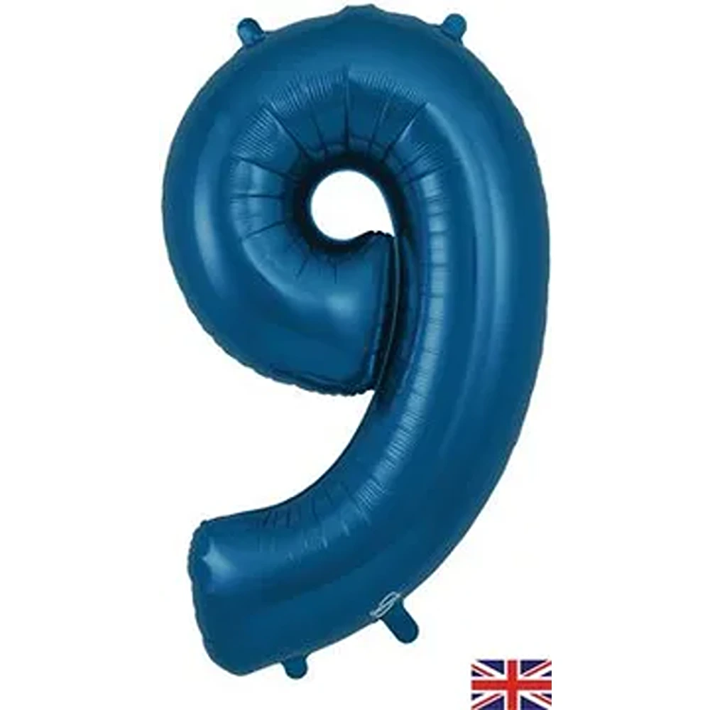 Oaktree 34inch Number 9 Navy Blue - 607095 *