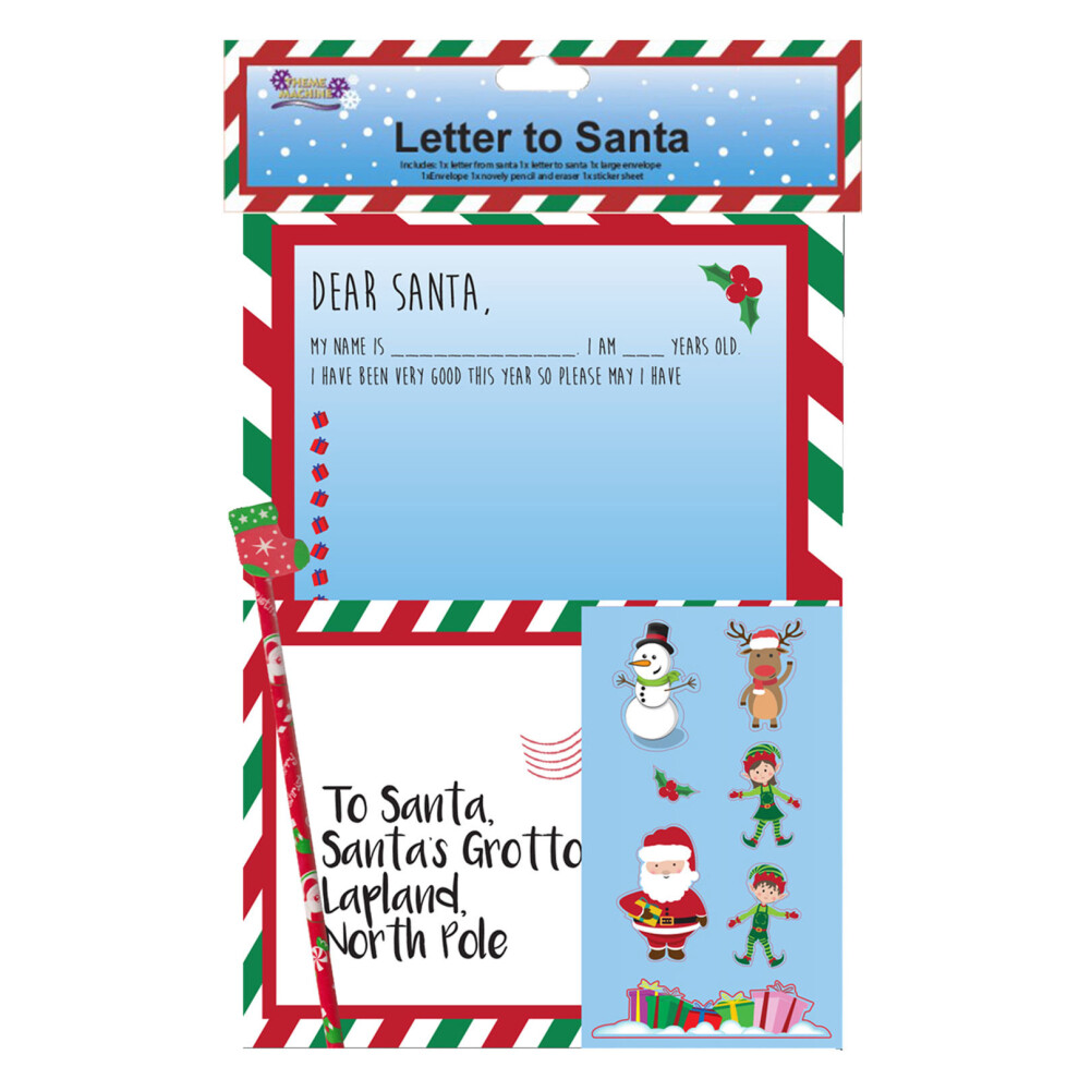 NEW LETTER TO SANTA SET - 55774*