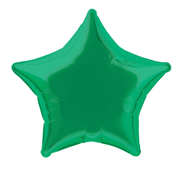 Unique 20" Green Star Unpackaged - 52895