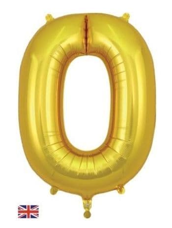 Oaktree 34" Number 0 Gold *