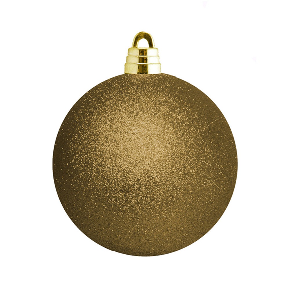 Davies Products - 20cm Gold Glitter Bauble - 60264