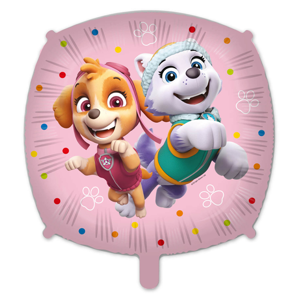 18" Paw Patrol Skye And Everest Square Foil - 949979*