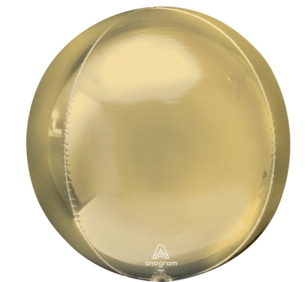 Amscan - JUMBO - WHITE GOLD P55 3CT - 4491699*