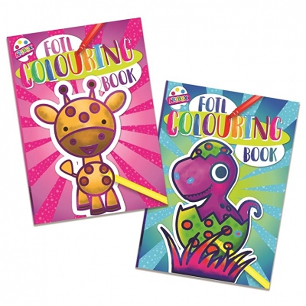 Foil Colouring Book - 6894