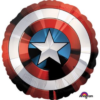 Anagram Avengers Shield SuperShape XL Foil Balloons 28"/71cm w x 28"/71cm h P38 - 348101