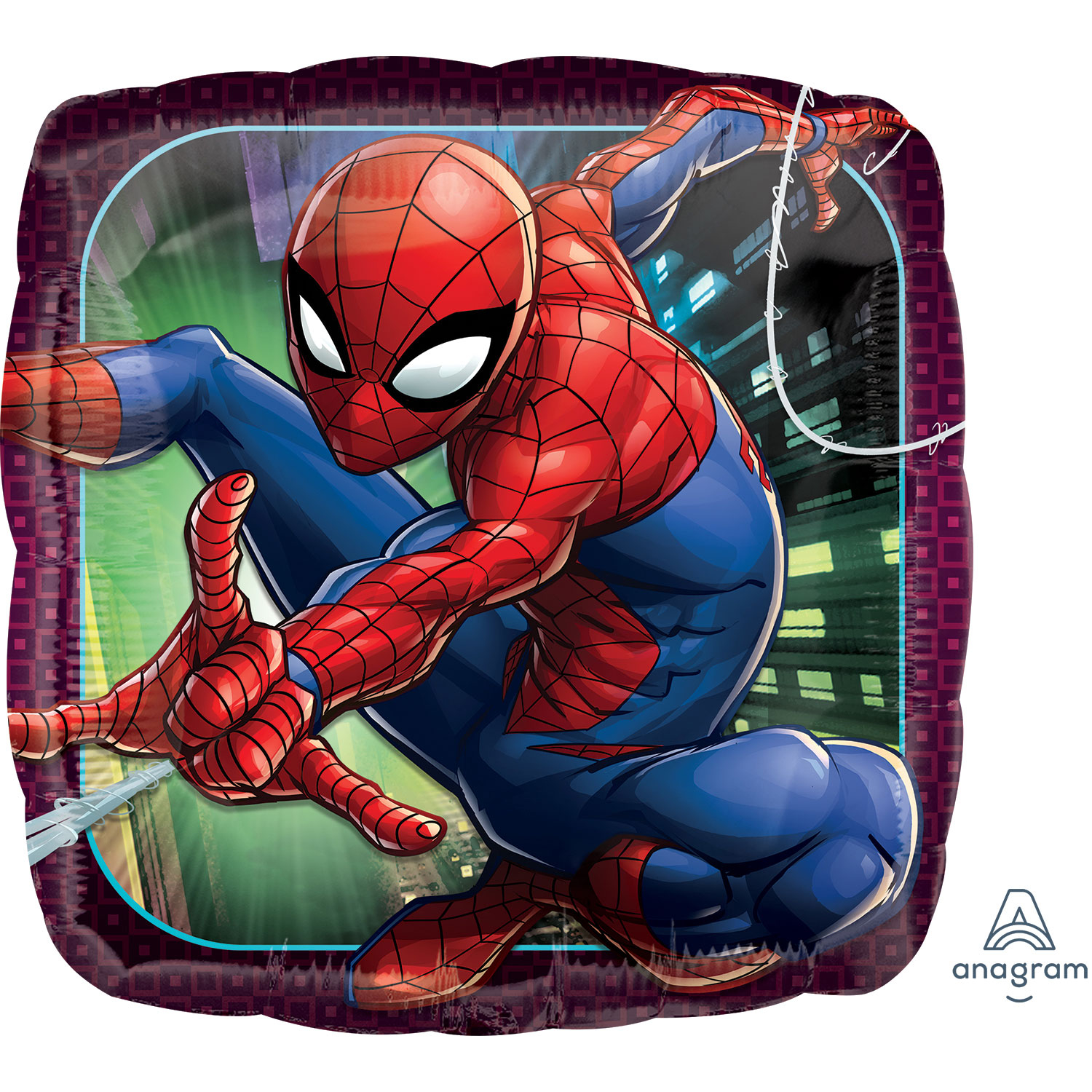 Anagram Spider-Man Animated Standard Foil Balloons S60