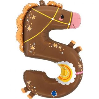 Grabo - Number 5 Horse - 35" - 855-P
