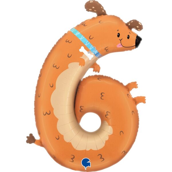 Grabo - Number 6 Dog - 38" - 856-P