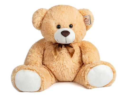 40 Cm Sitting Bear Beige - R05-2196*