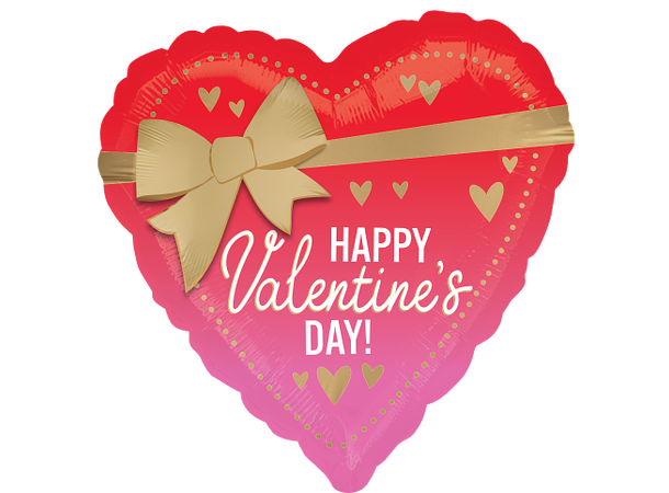 Anagram - 18" Satin Better with Bows Valentine - 4709501