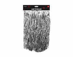 Silver Lametta Garland 1.2m