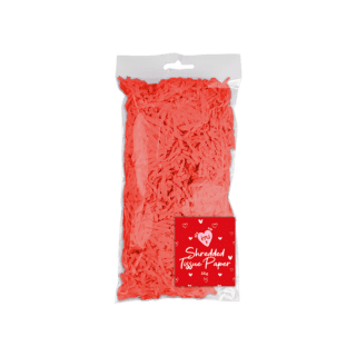 Gem - Red Shredded Tissue Paper - 25g - VAL4544