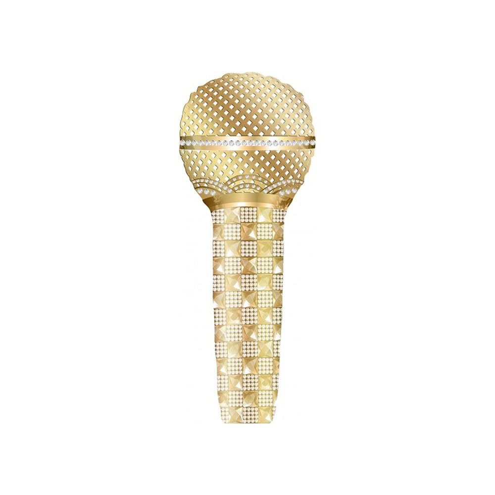 Fungram - Gold Microphone Foil - 33" - PK127