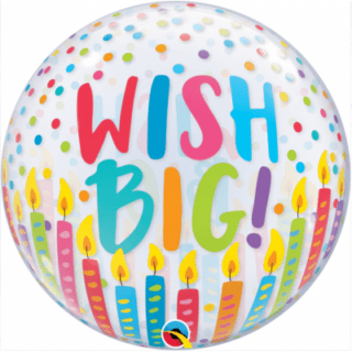 Qualatex - WISH BIG! 22" BUBBLE - 87750