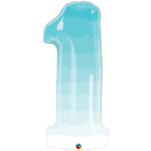 NUMBER ONE BLUE OMBRE