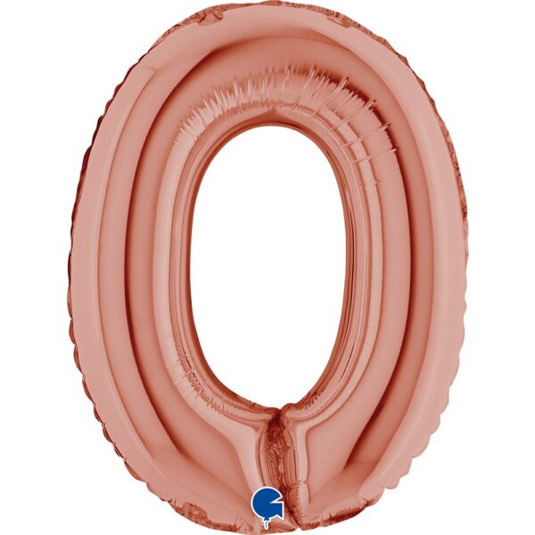 Grabo - Number 0 Rose Gold Mini - 14" - 142300RG-P