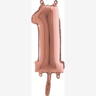 Grabo - Number 1 Rose Gold Mini - 14" - 142301RG-P