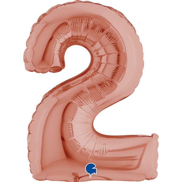 Grabo - Number 2 Rose Gold Mini - 14" - 142302RG-P