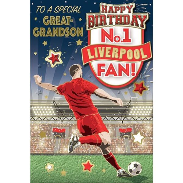 Bday Gt.Grandson Red - PFG7505A/10